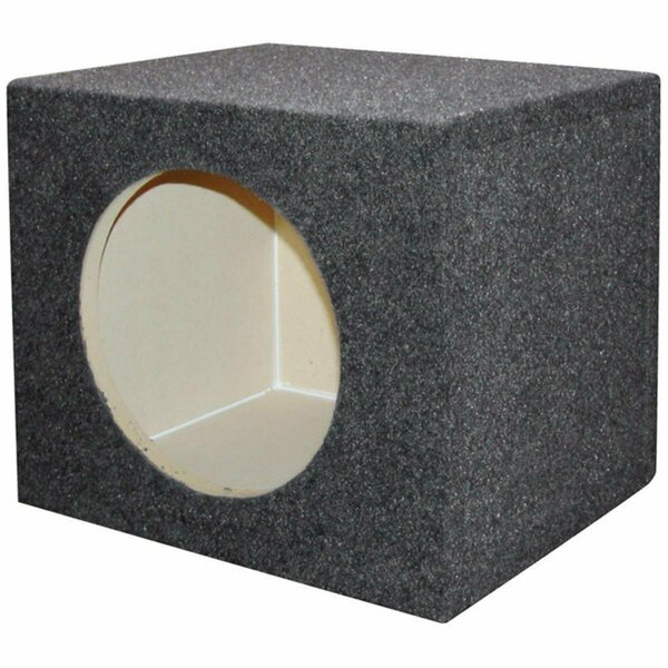 Hi-Tec 10 in. Square Empty Woofer Box HI3959241